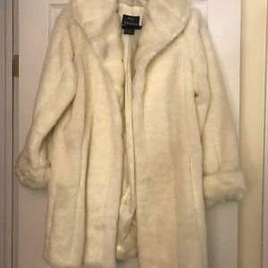 Dennis Basso Faux Fur Coat